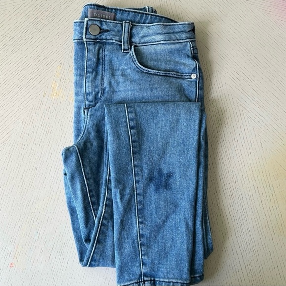 DL1961 CHLOE STARS SKINNY JEANS KIDS GIRLS 16 SIZE 23 WOMEN SIZE 00 - Picture 3 of 11
